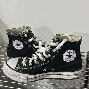 Converse Kids Black and White High-Tops
